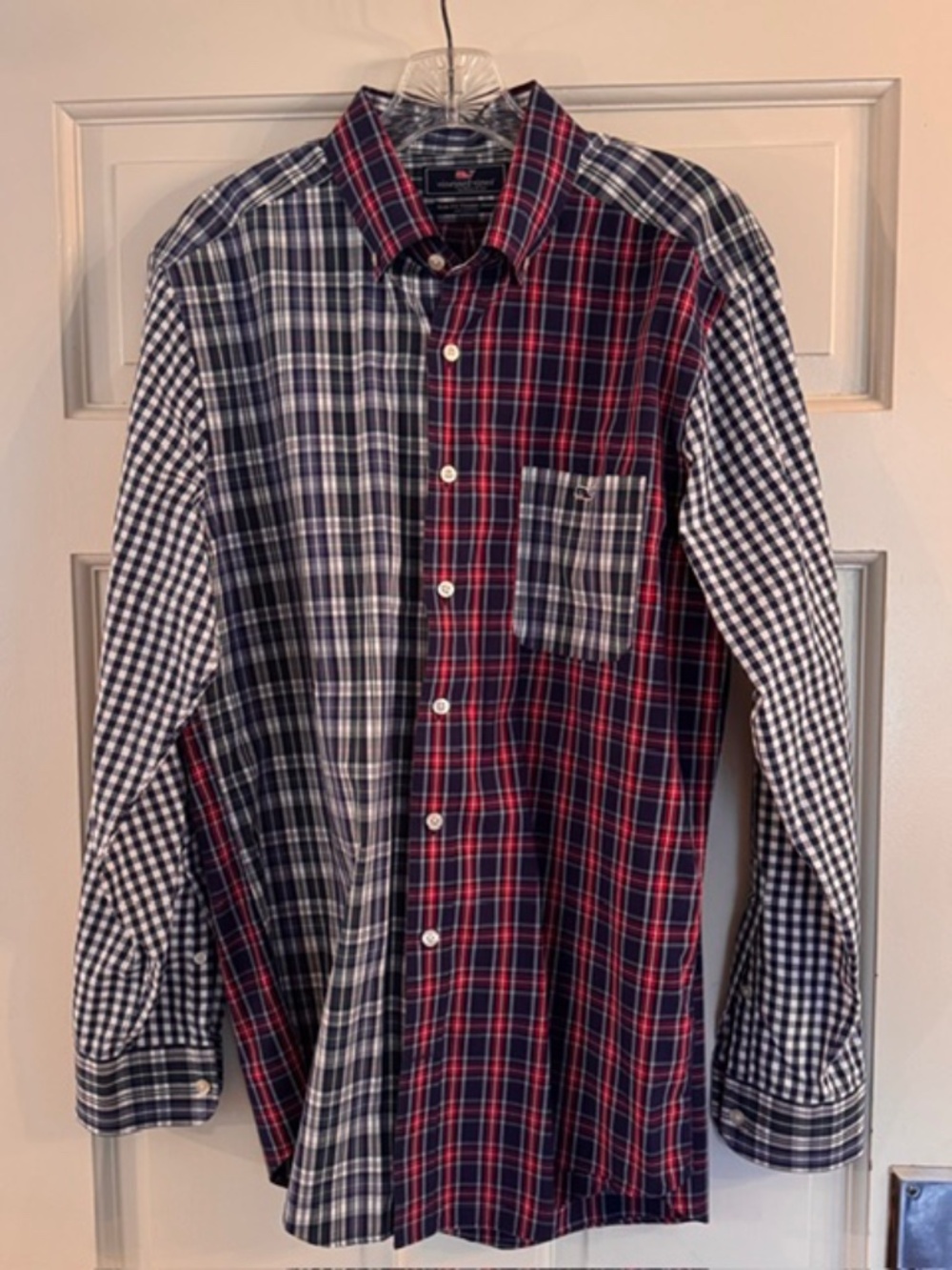 Vineyard Vines Slim Fit Tucker Multi Plaid Shirt, M